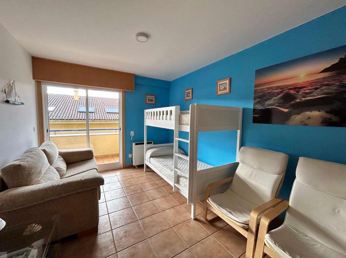 Apartamento Portosin Con Piscina Al Lado De La Playa Linteiros Exterior foto