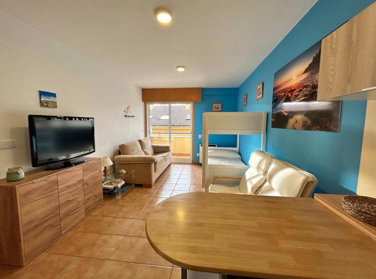 Apartamento Portosin Con Piscina Al Lado De La Playa Linteiros Exterior foto