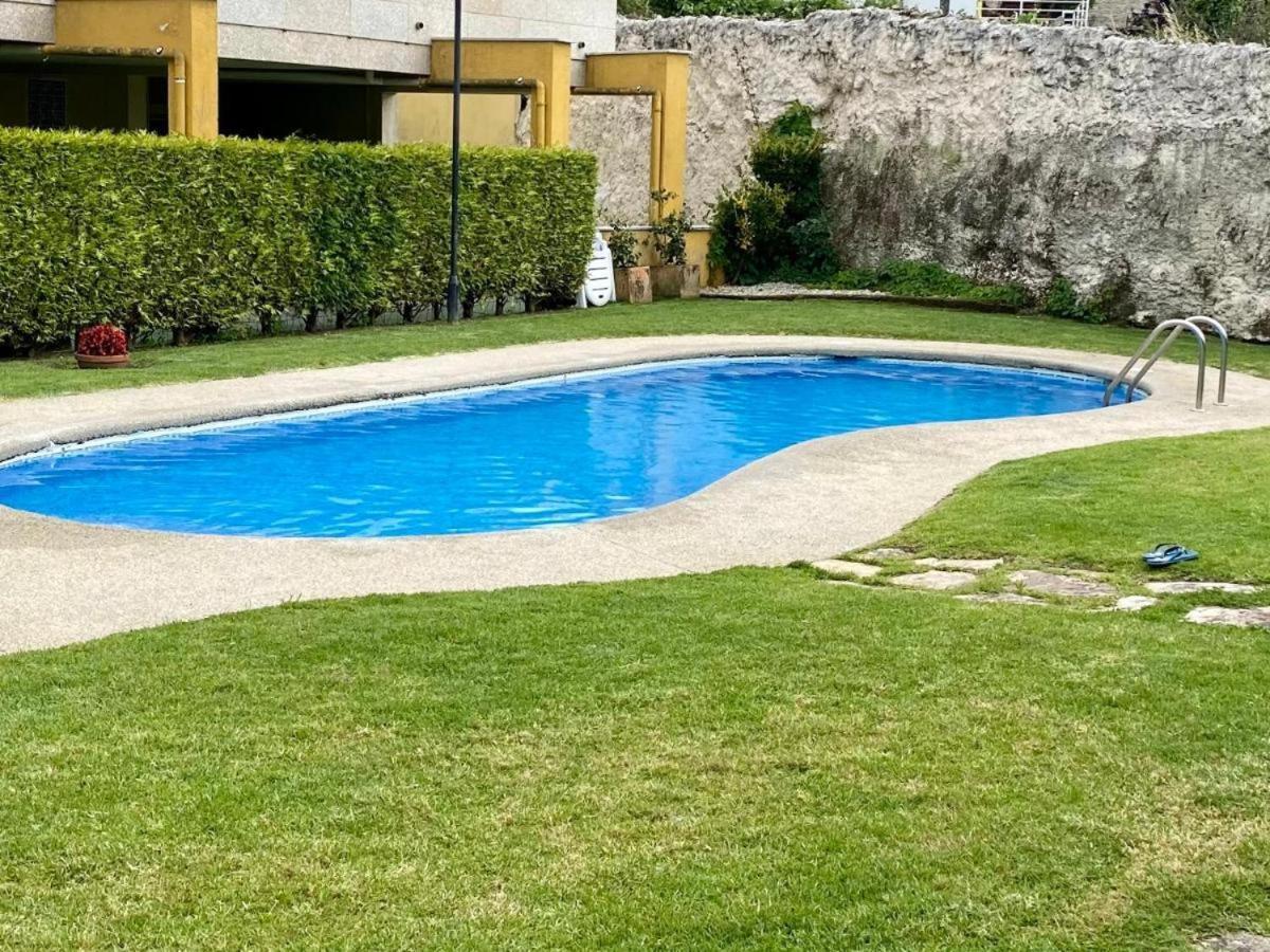 Apartamento Portosin Con Piscina Al Lado De La Playa Linteiros Exterior foto
